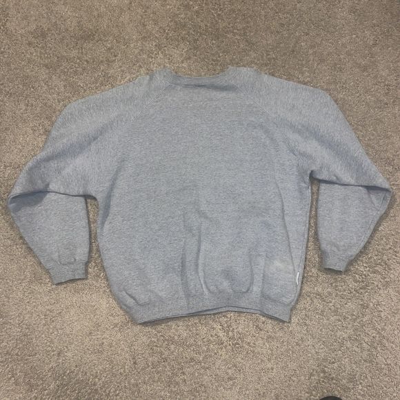 Vintage 1992 Acme Clothing Looney Tunes Embroidered Sweatshirt Gray Size Large - Picture 7 of 8